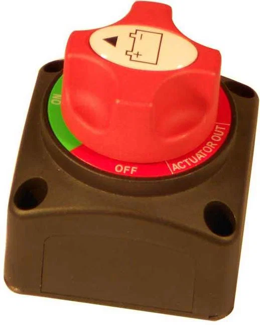 042228-10 – MOELLER Battery Disconnect Switch, Knob Type On/Off Switch For Marine Applications